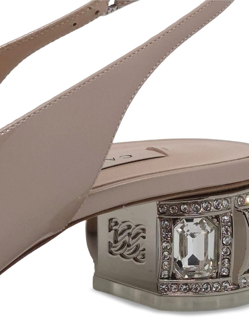 crystal-embellished slingback pumps 5