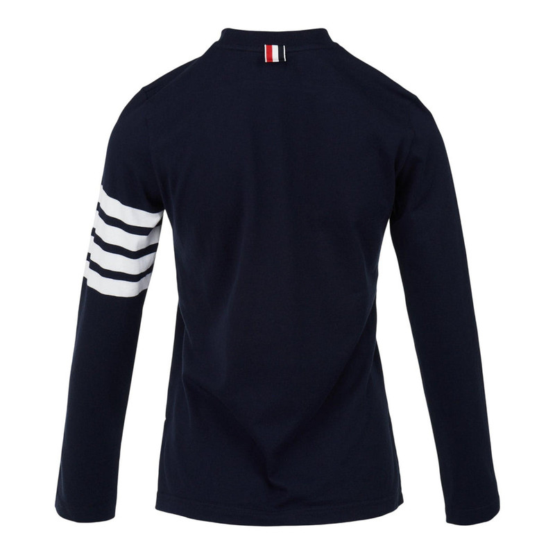 Thom Browne Jersey 4-Bar Long Sleeve Tee Women outlook