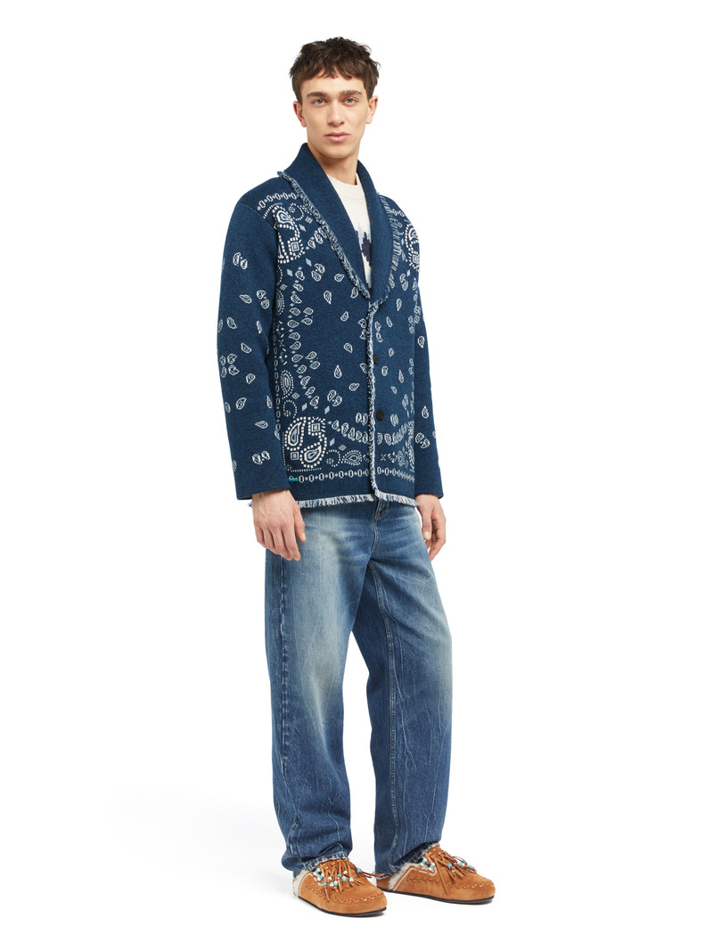 Bandana Jacquard Cardigan 5