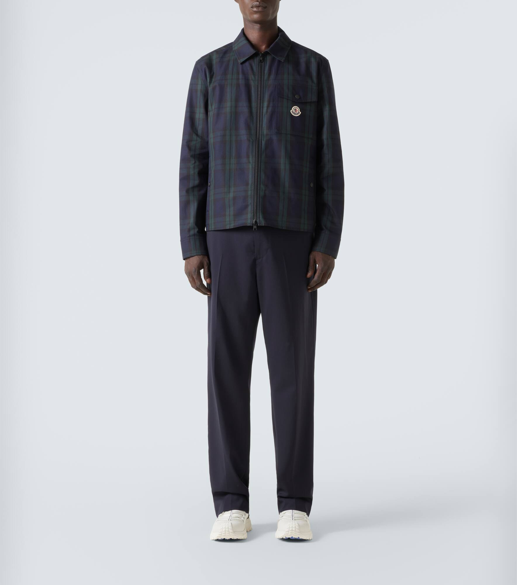 Checked cotton jacket - 2