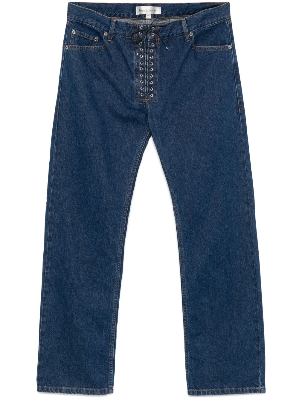 Steve lace-up jeans - 1