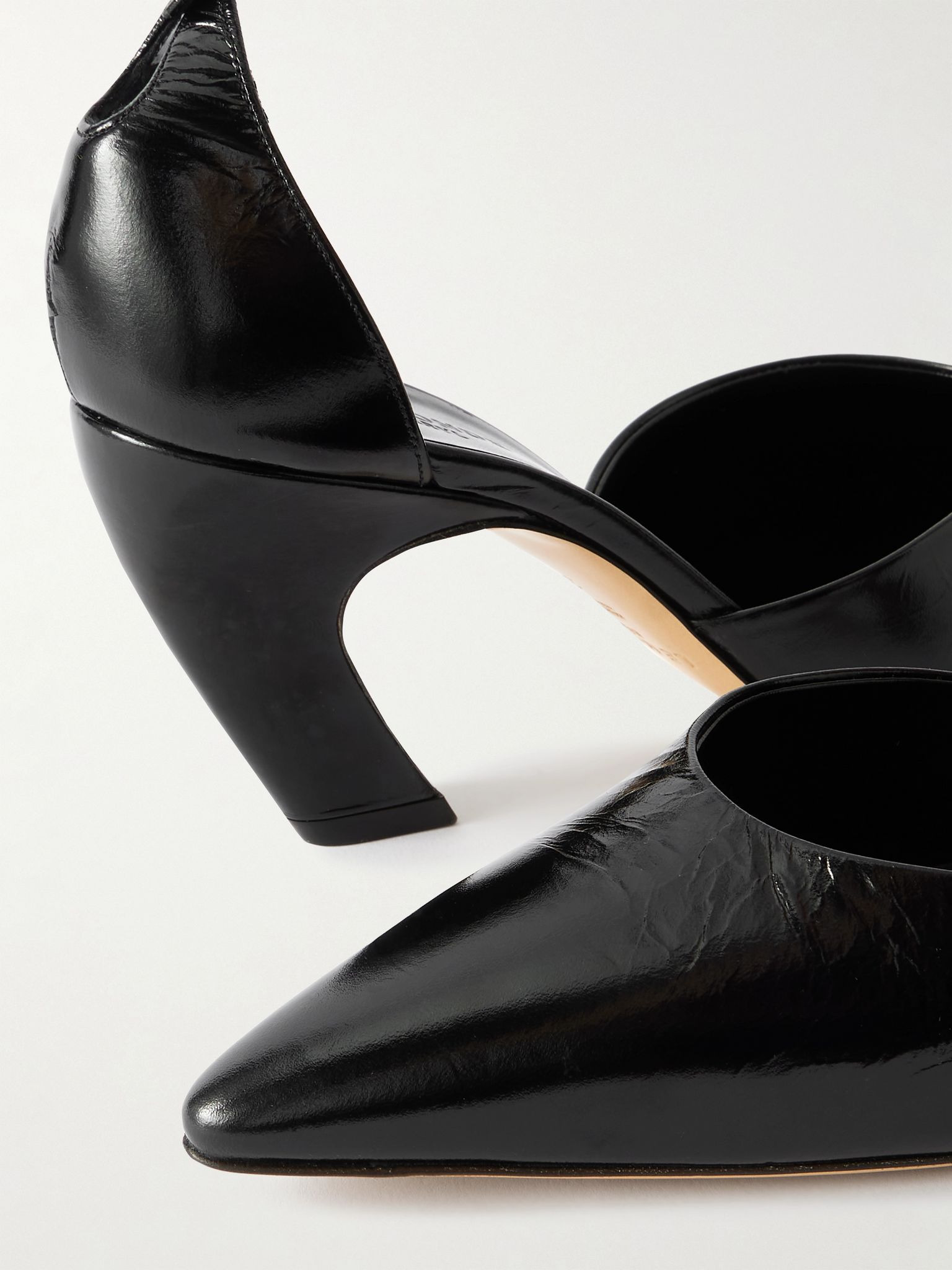 Victoria leather pumps Black - 4