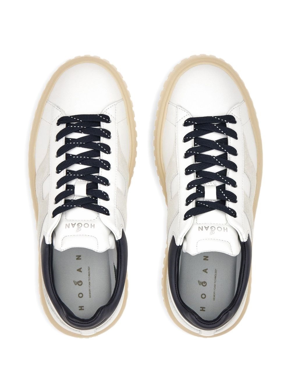 H-Stripes leather sneakers - 5