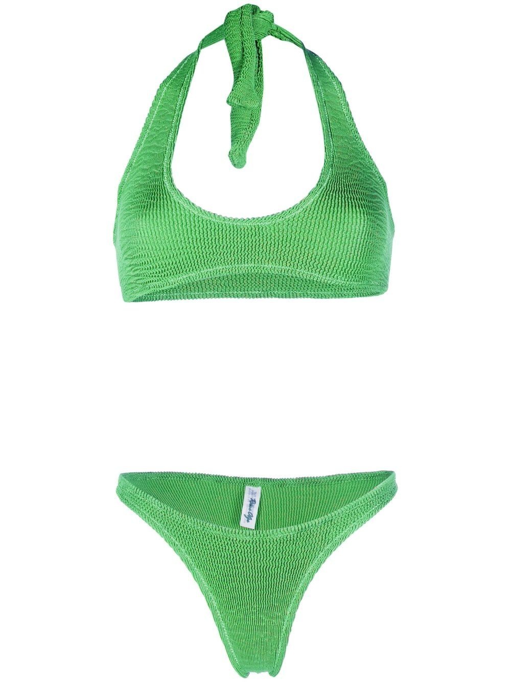 halterneck bikini set - 1