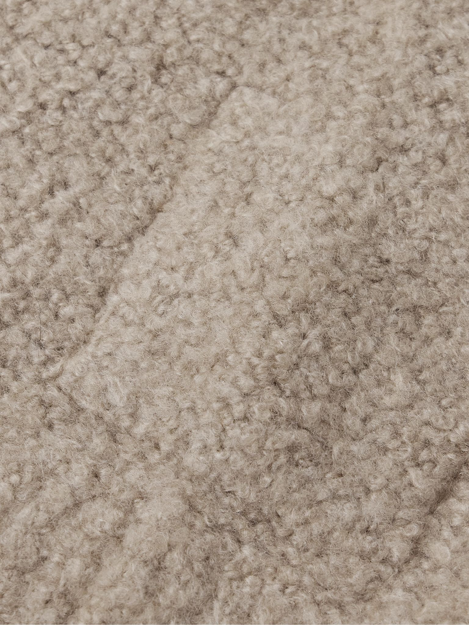 Cloud Embellished Cashmere-Blend Bouclé Sweater Neutral - 5