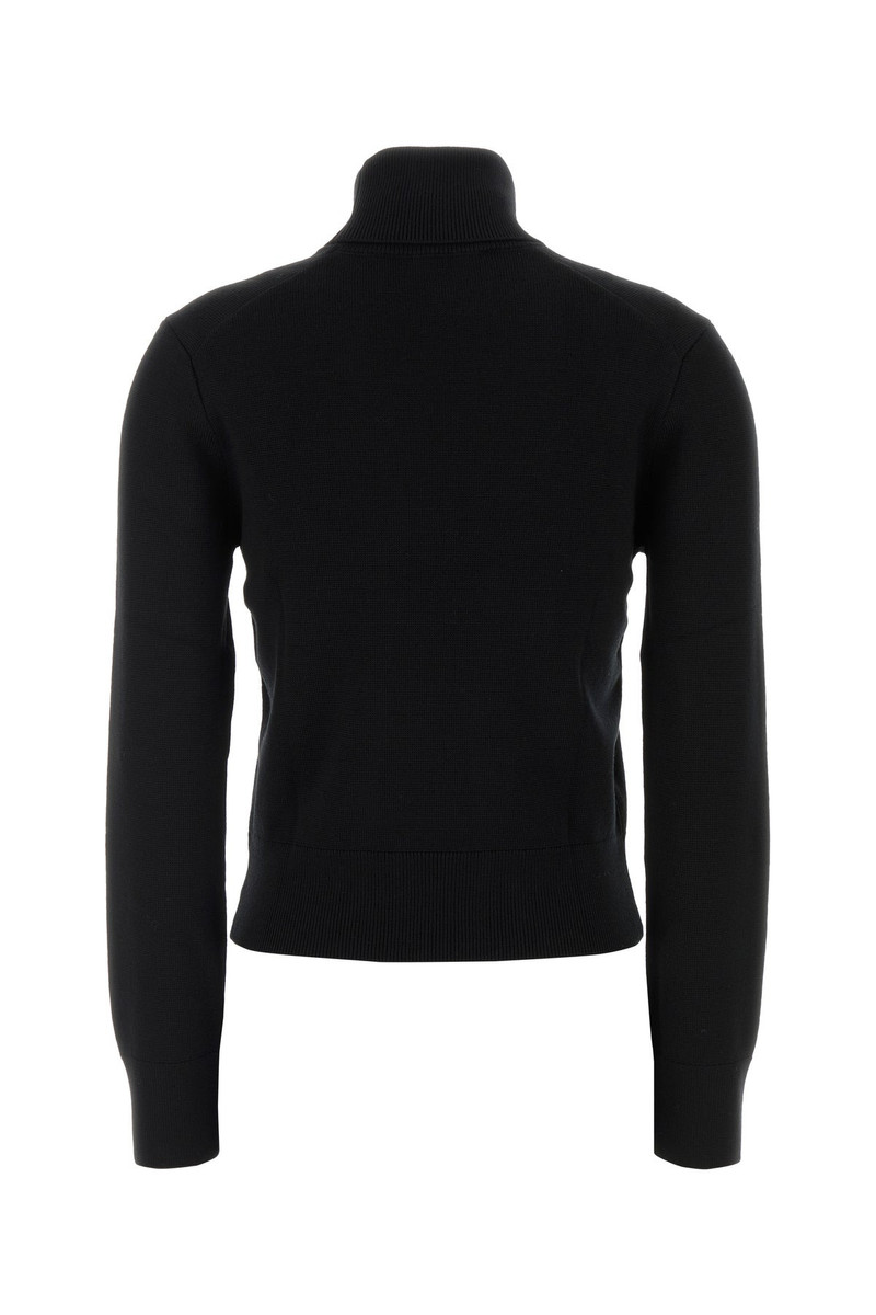 AMI Paris Black wool sweater outlook
