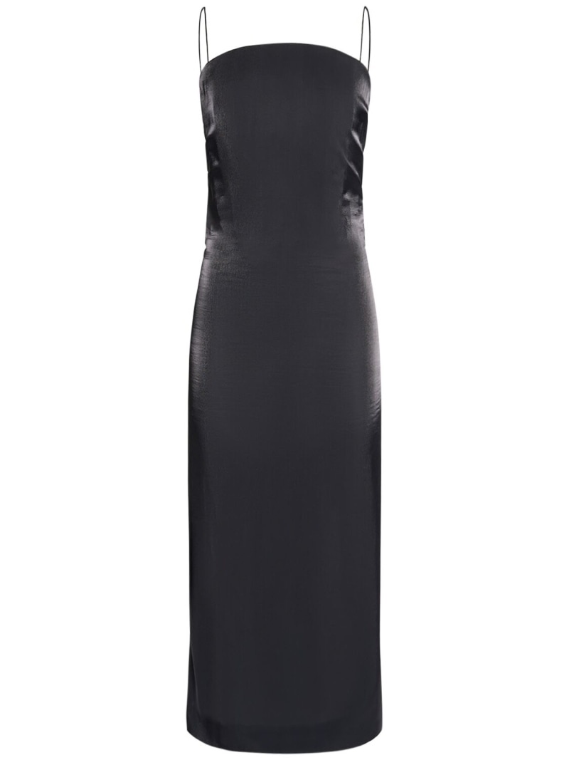 La Robe Carino satin midi dress - 1