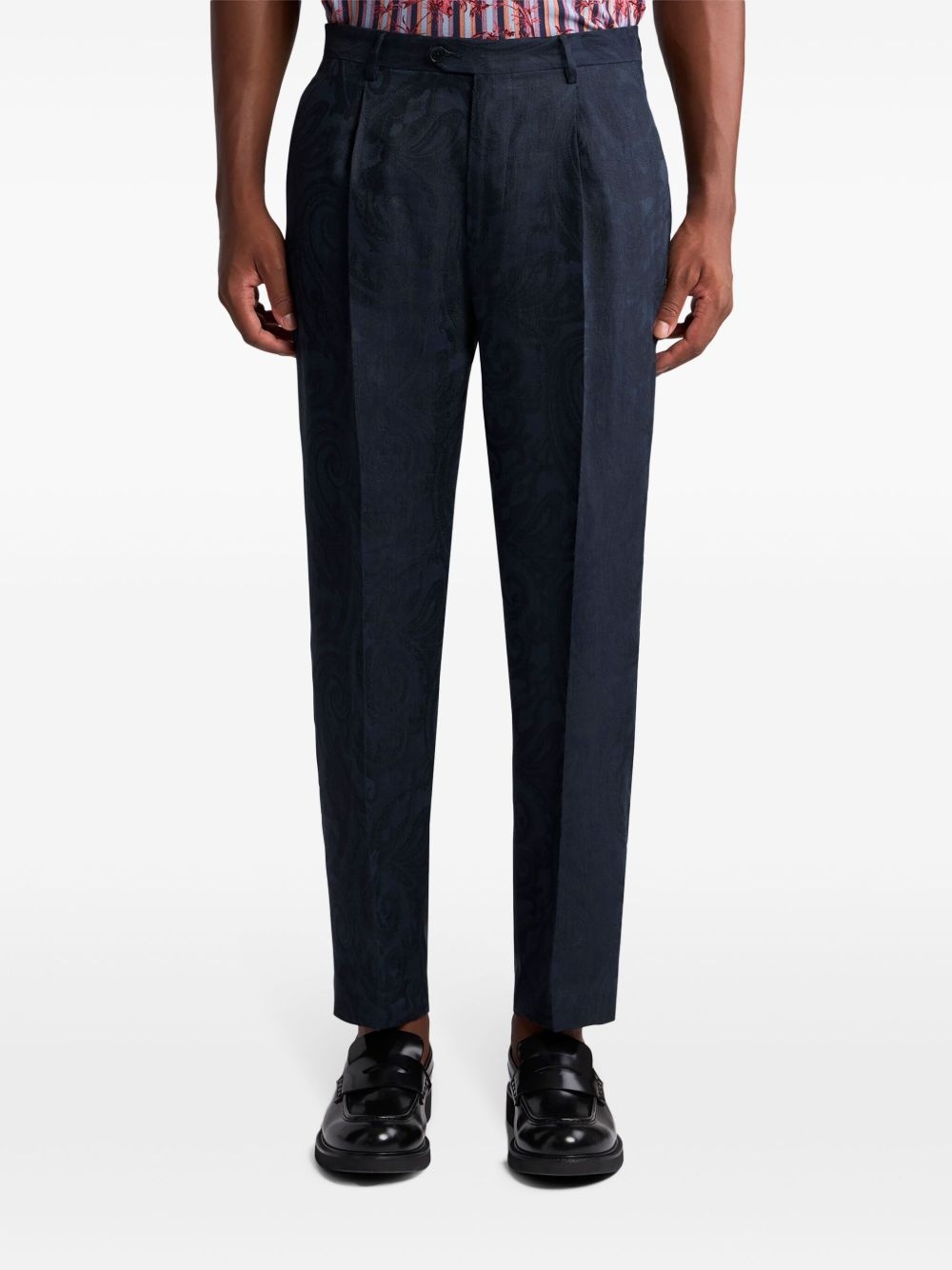 jacquard trousers - 3