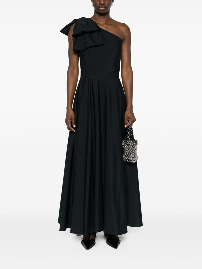 GIAMBATTISTA VALLI bow-detail cotton dress outlook
