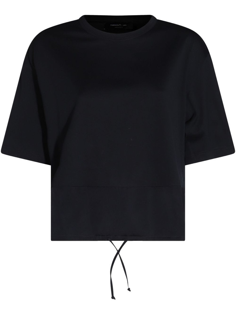 drawstring hem t-shirt 1