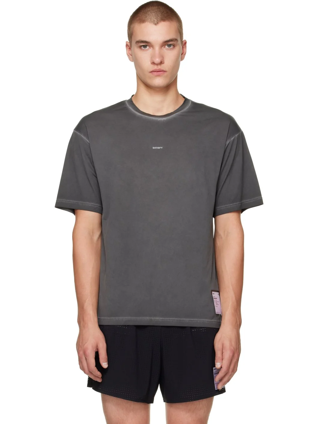 Gray AuraLite Running T-shirt - 1