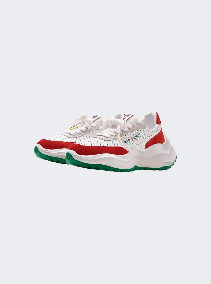 Atlantis Sneaker White And Red - 4