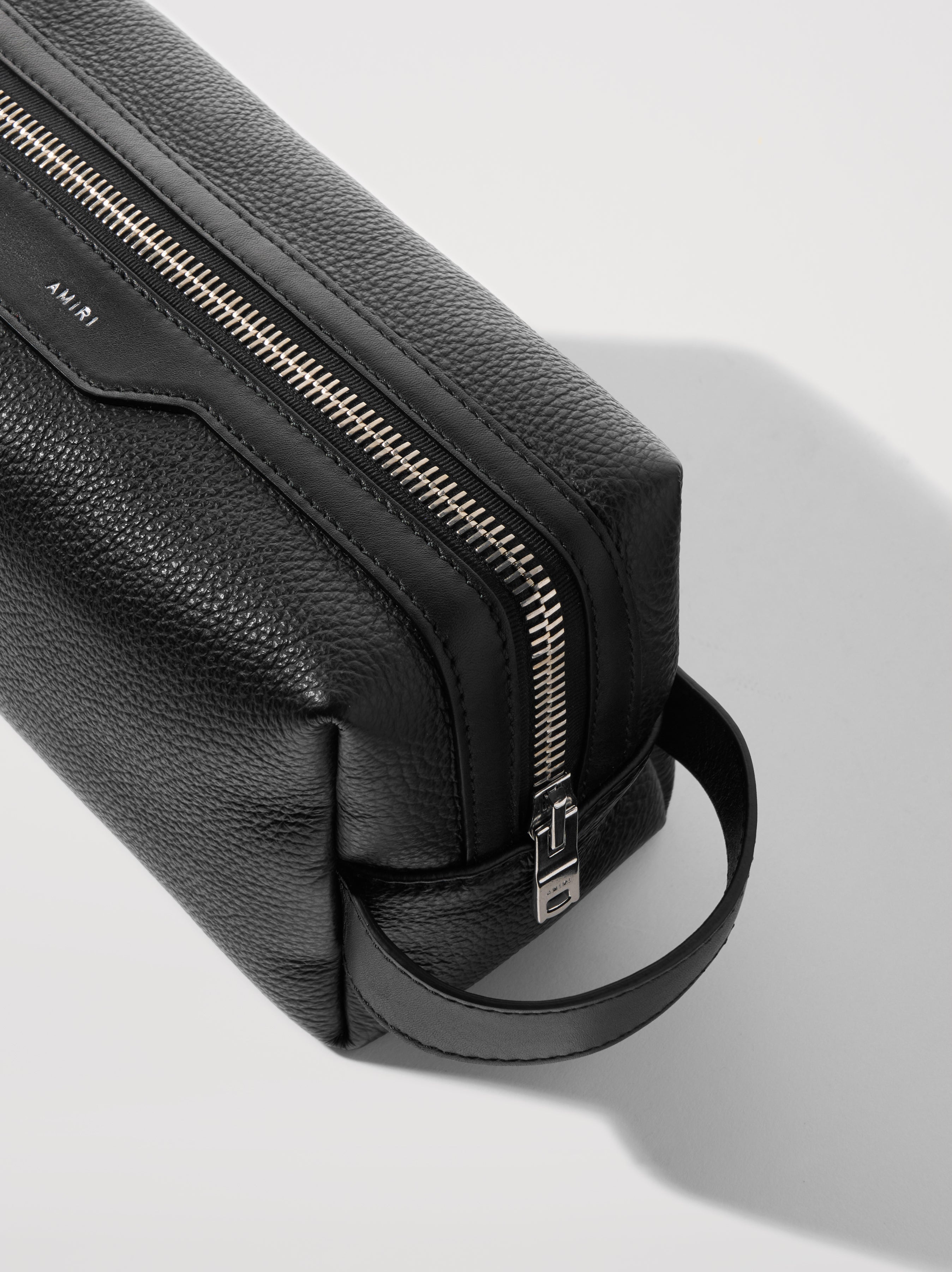 GLOVE LEATHER DOPP KIT - 4