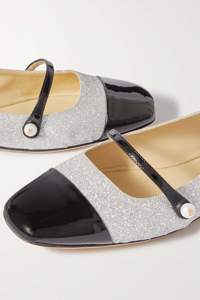 Elisa patent leather Mary Jane ballet pumps 4