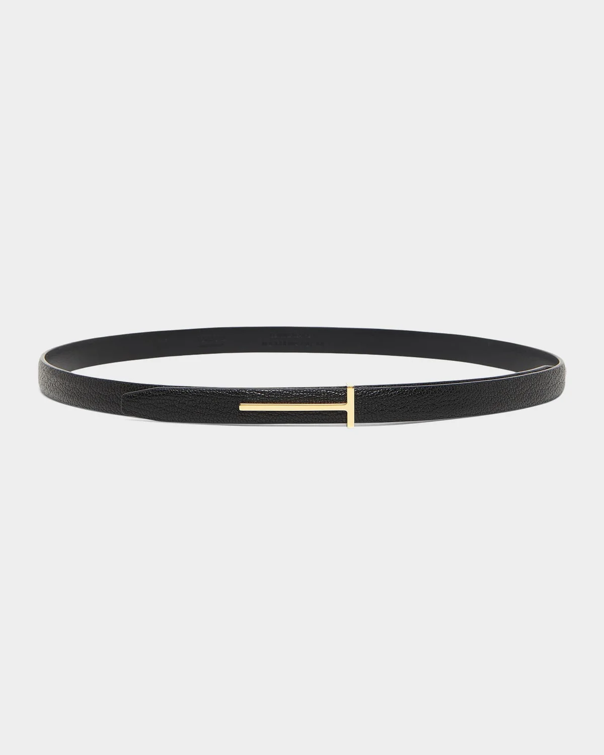 Supple Grain Leather Belt - 1