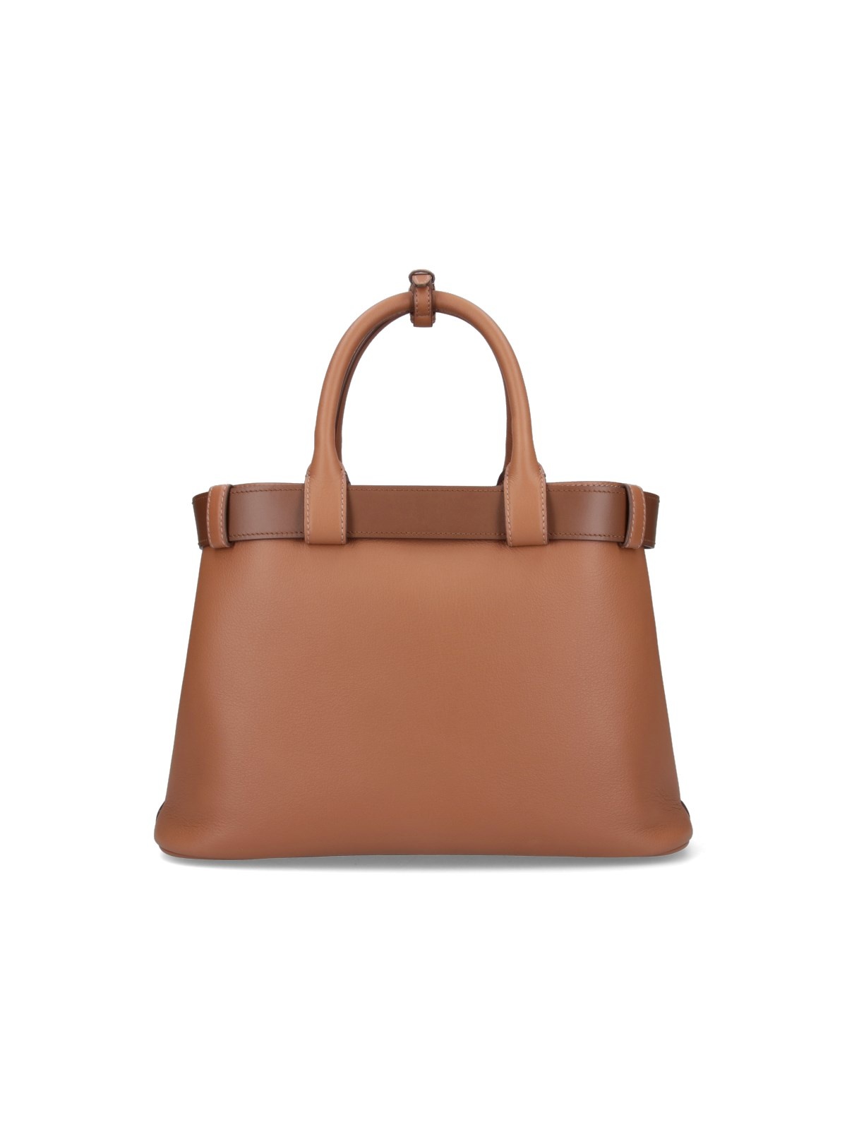 ハンドバッグ PRADA 'Prada Buckle' medium handbag Prada Buckle Medium Leather Handbag with Belt | Saks Fifth