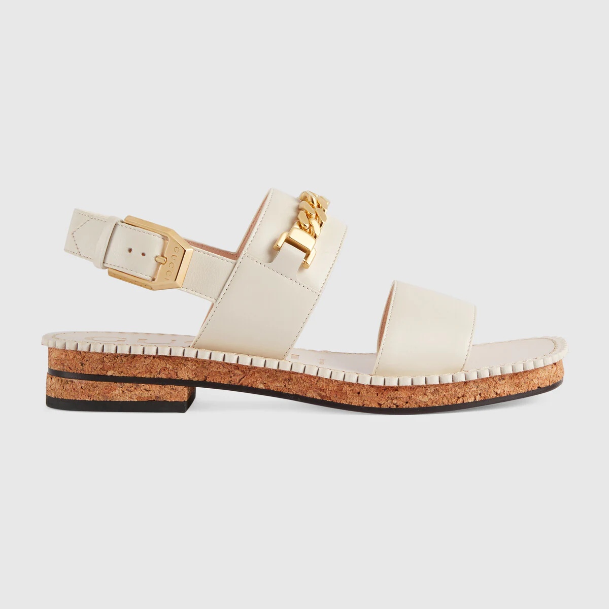 Women's sandal with chain - 1