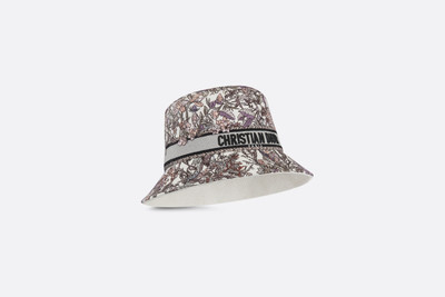 Dior D-Bobby Dior 4 Saisons Hiver Small Brim Bucket Hat outlook