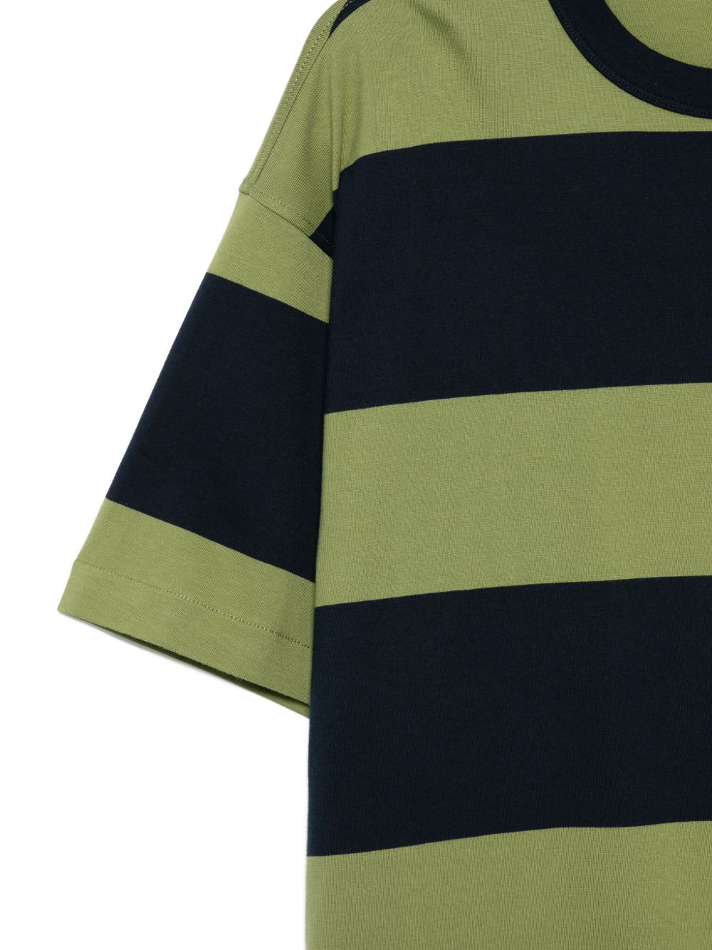 striped short-sleeve T-shirt - 3