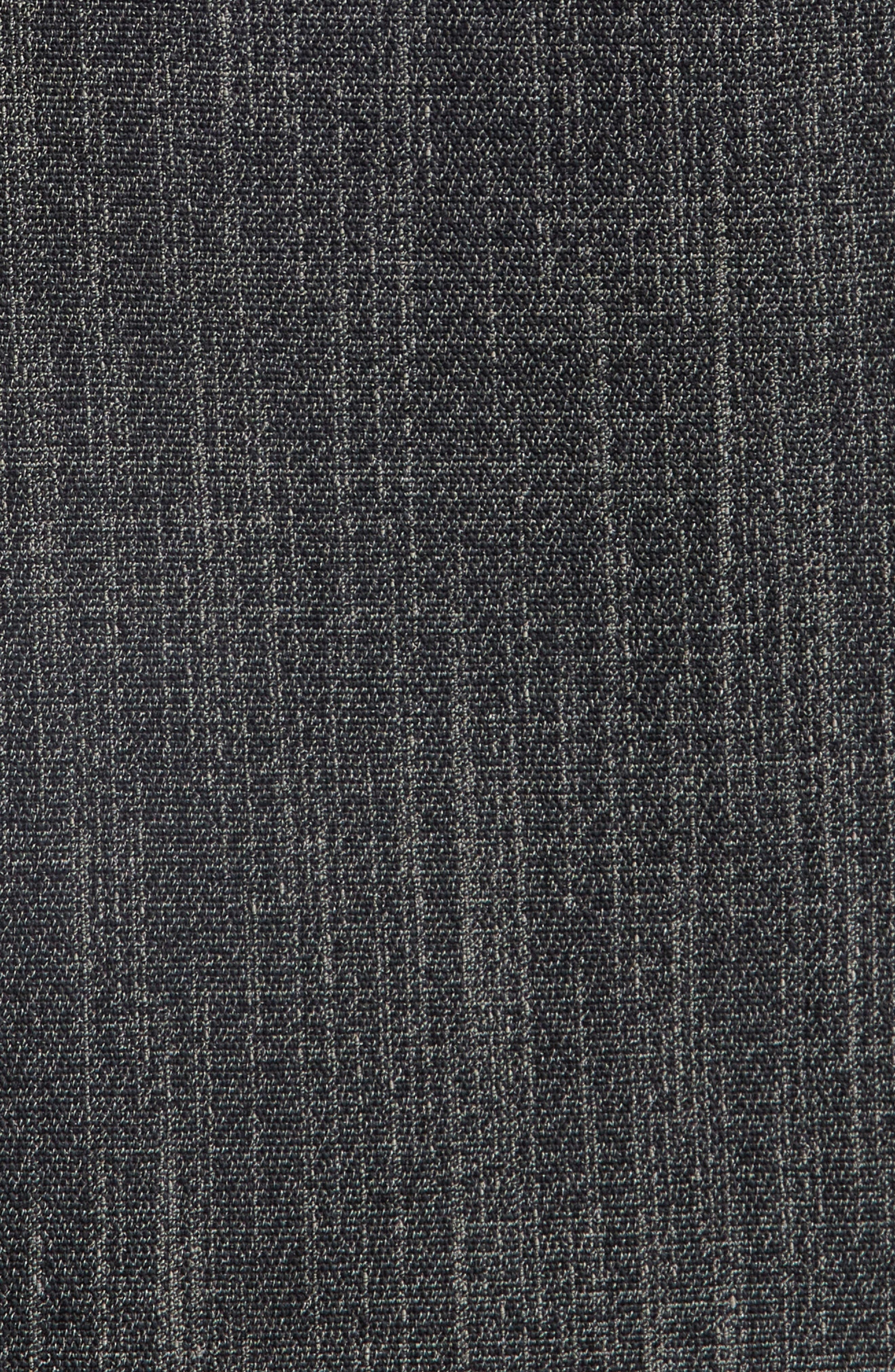 Golden Goose Mélange Tapered Virgin Wool Blend Trousers in Grey/White at Nordstrom - 6