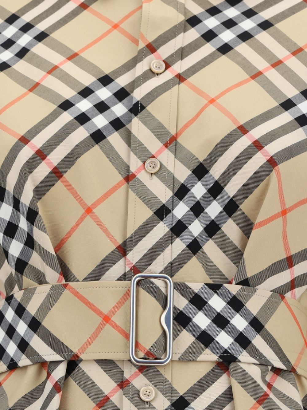 Vintage Check cotton shirtdress - 3