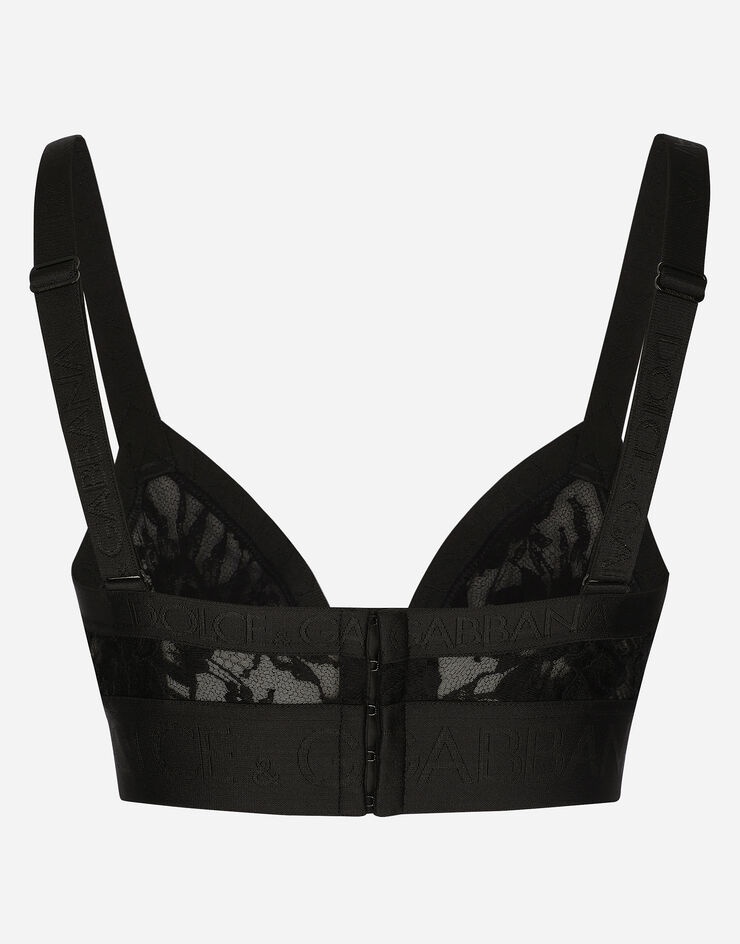 Lace triangle bra - 2