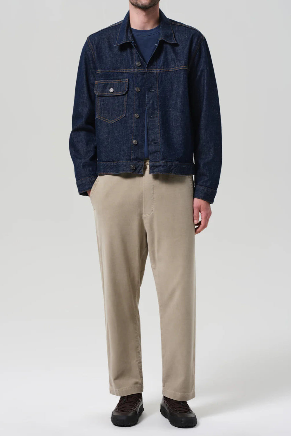 Pull on Pant Vintage Stone - 2