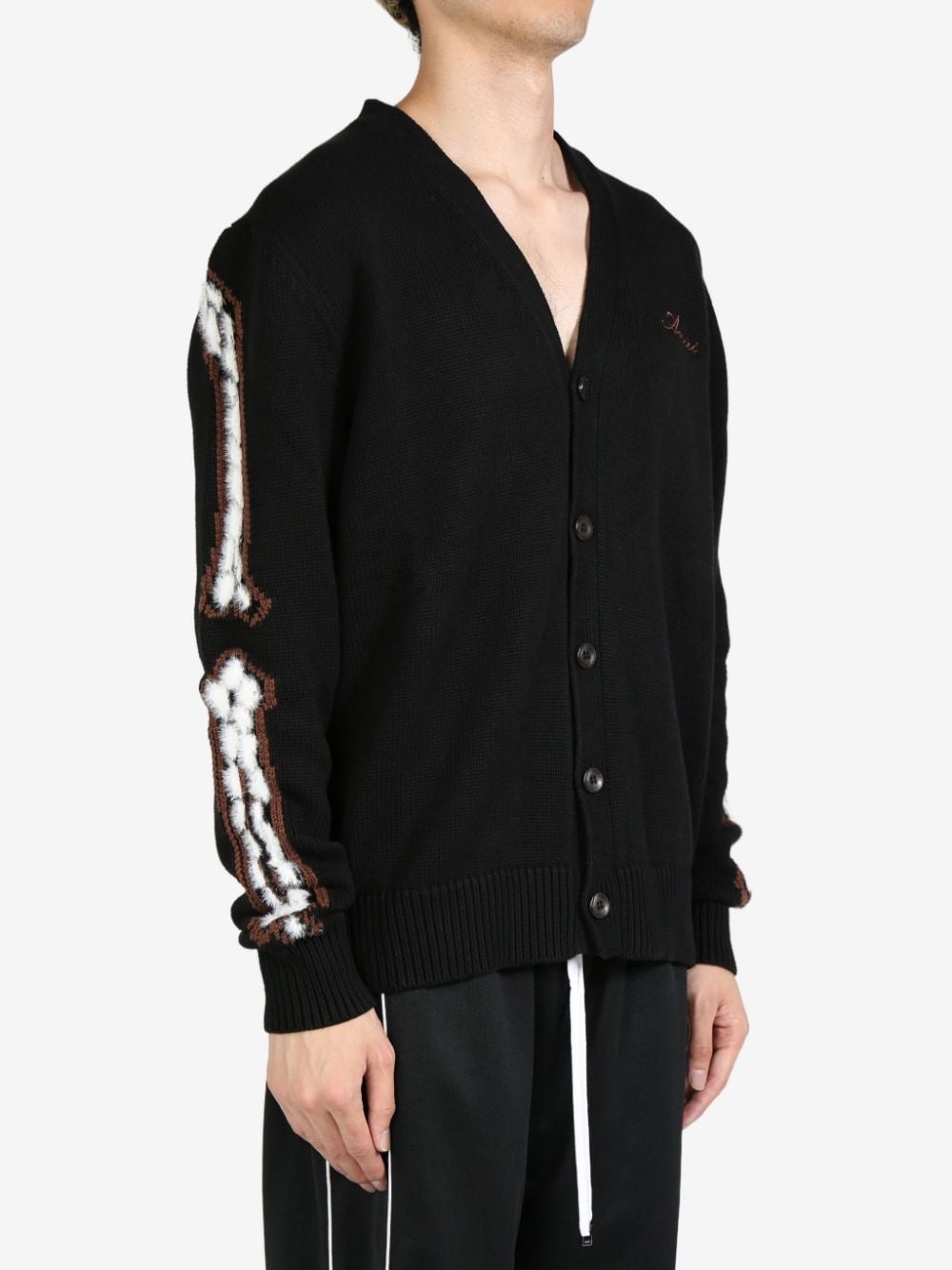Leopard Bones cardigan - 2