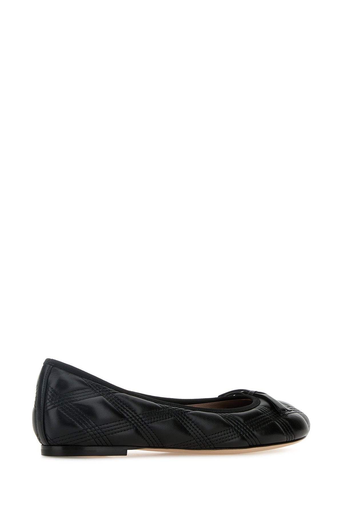 Black leather ballerinas - 3