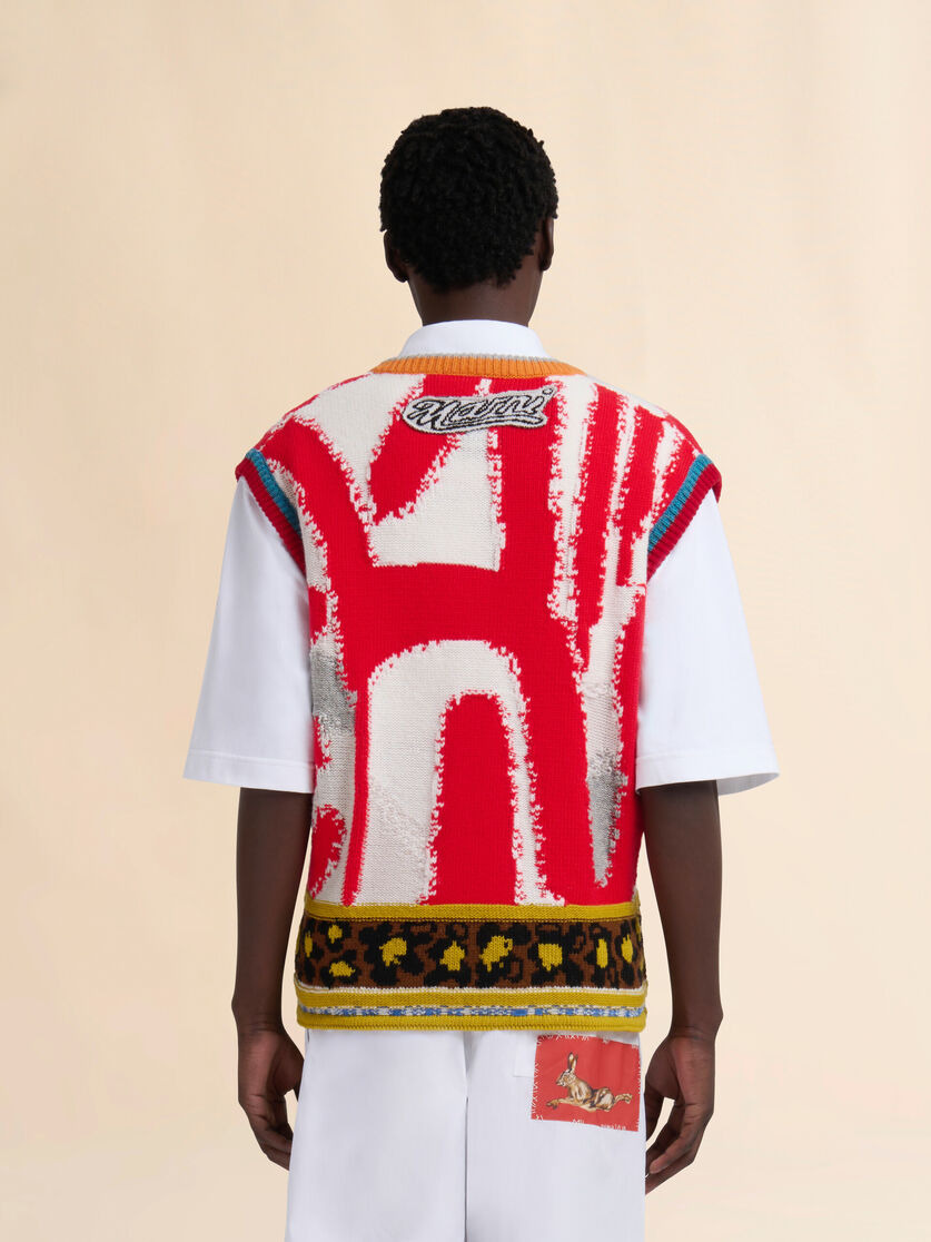 MULTICOLOUR WOOL SWEATER - 3