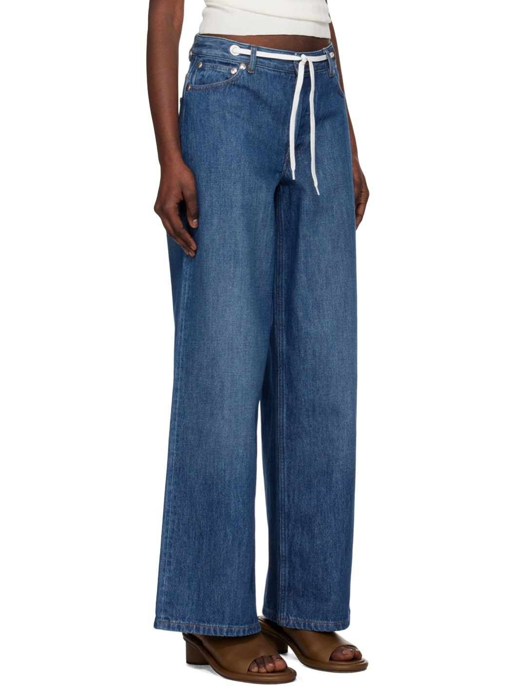 Indigo Natacha Ramsay-Levi Edition 'Madame Santeuil' Jeans - 2