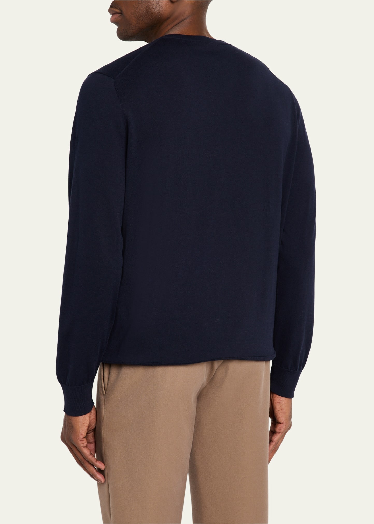 Men's Cotton Crewneck Sweater - 3