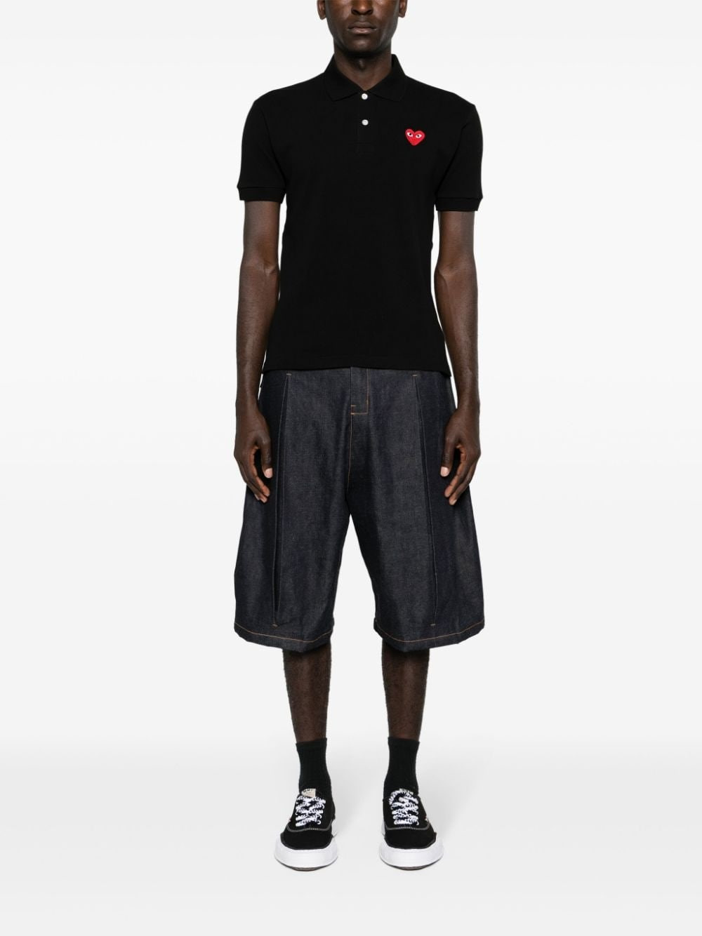 Red Heart cotton plo shirt - 5