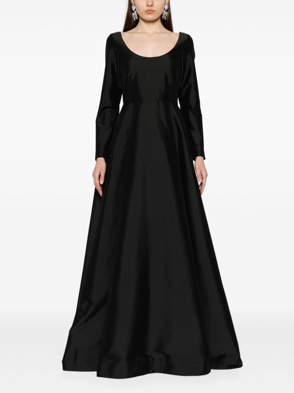 taffeta empire-line gown - 2