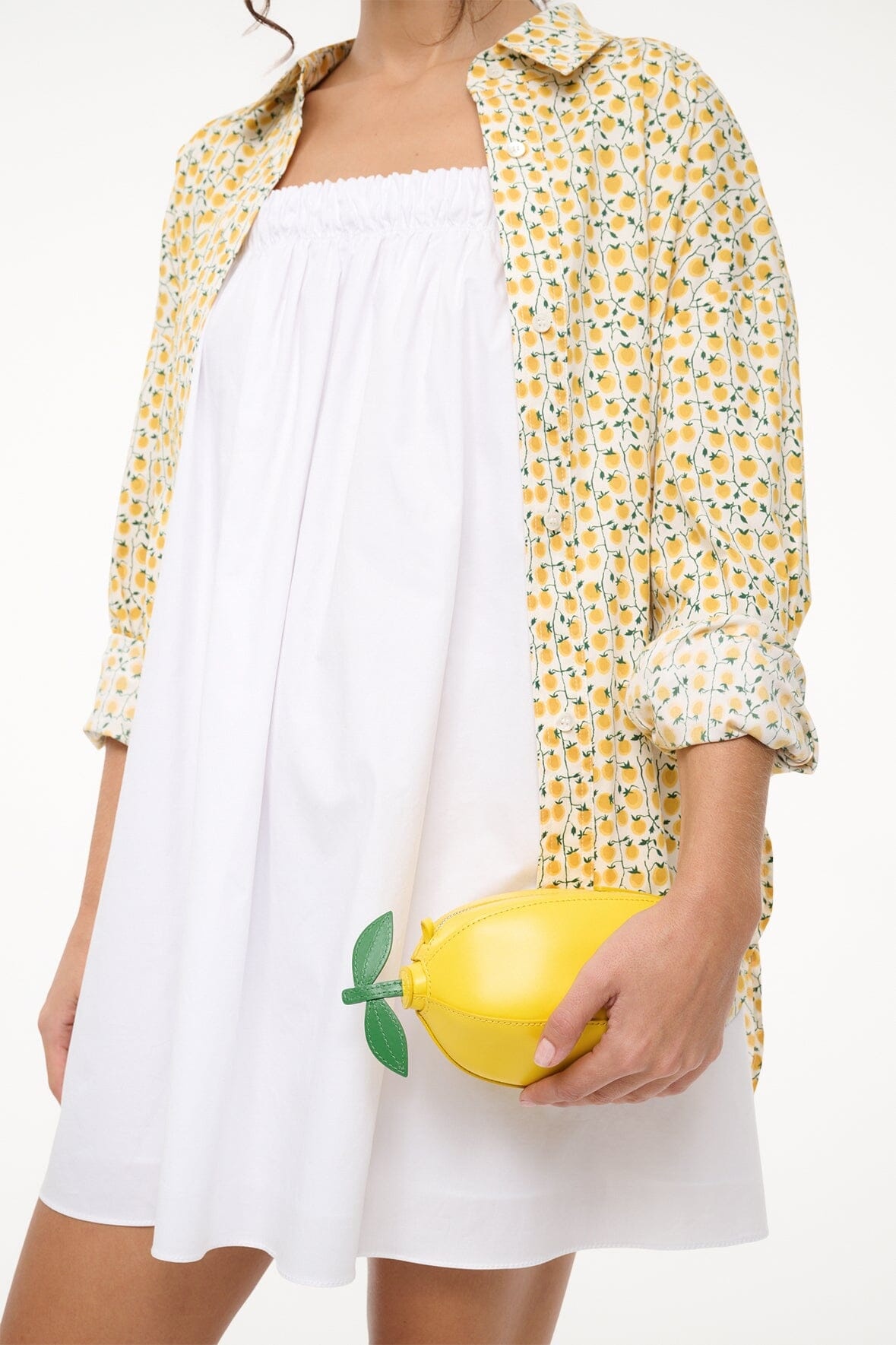STAUD LIMONA BAG LEMON - 4