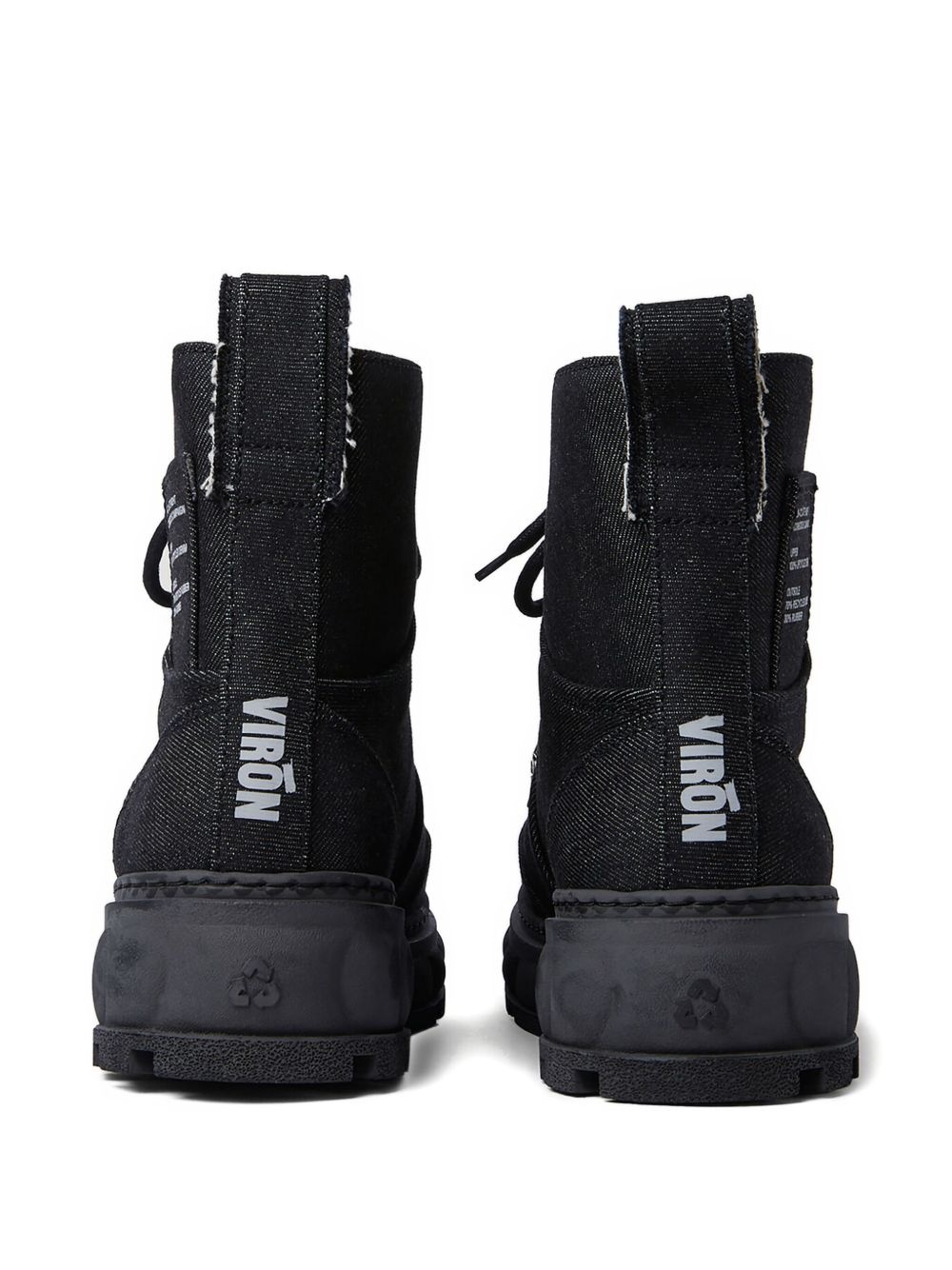 Disruptor lace-up combat boots - 4