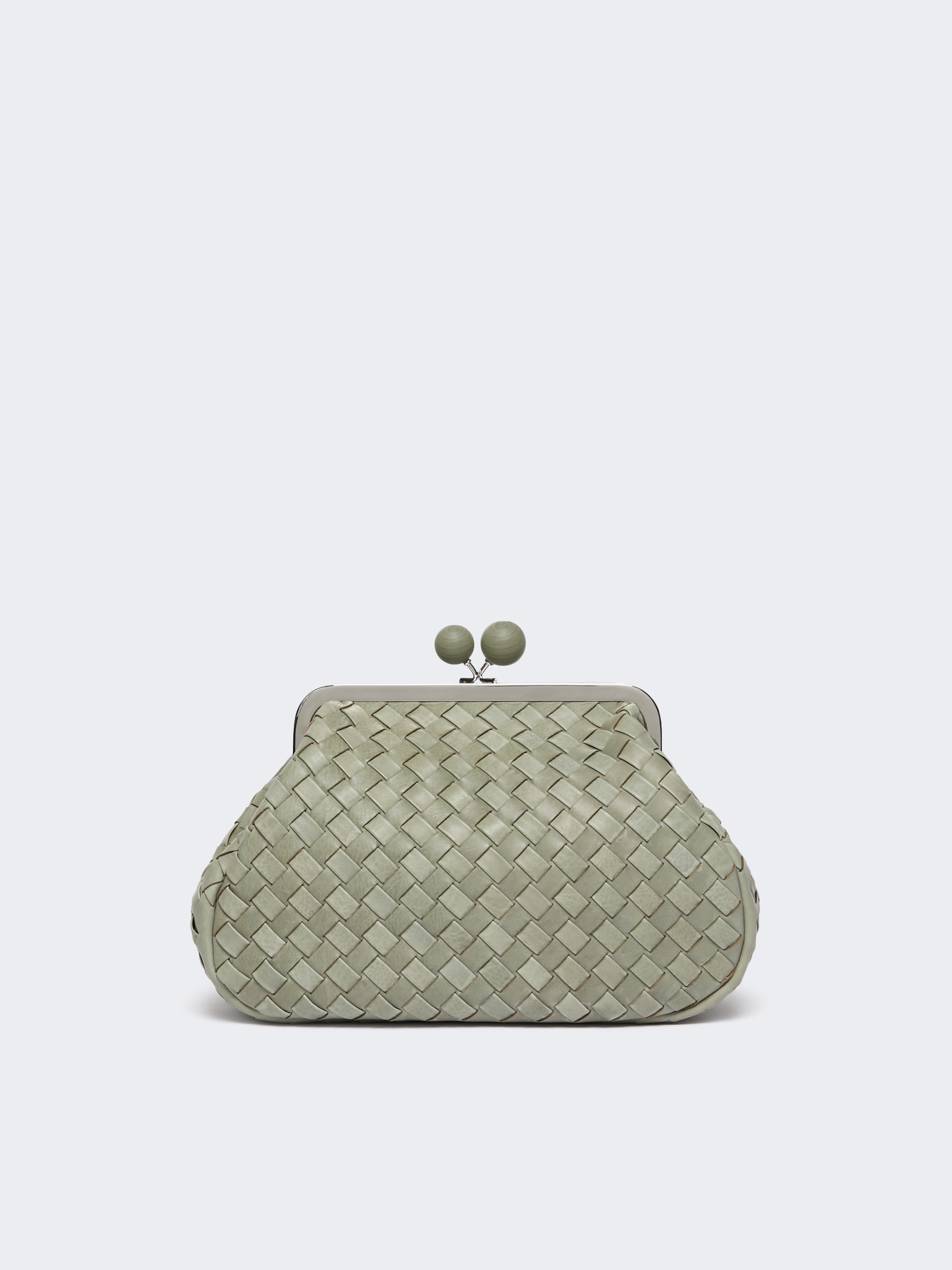 PANCIA Medium woven leather Pasticcino Bag - 3