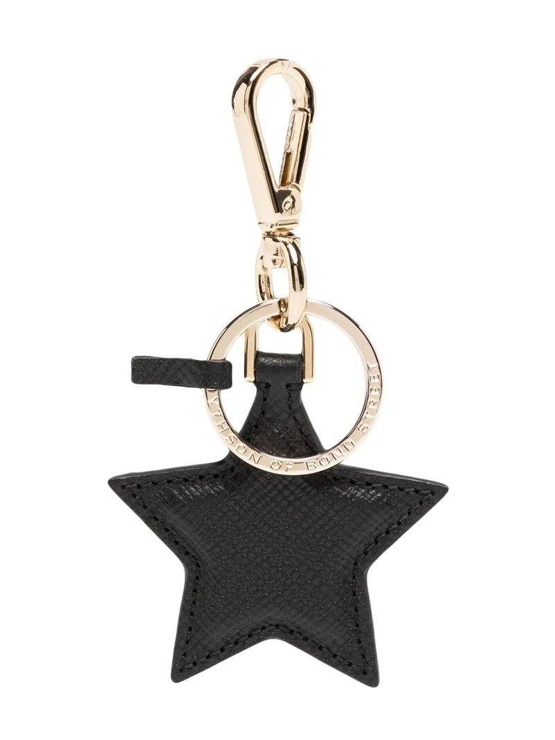 leather star keyring 1
