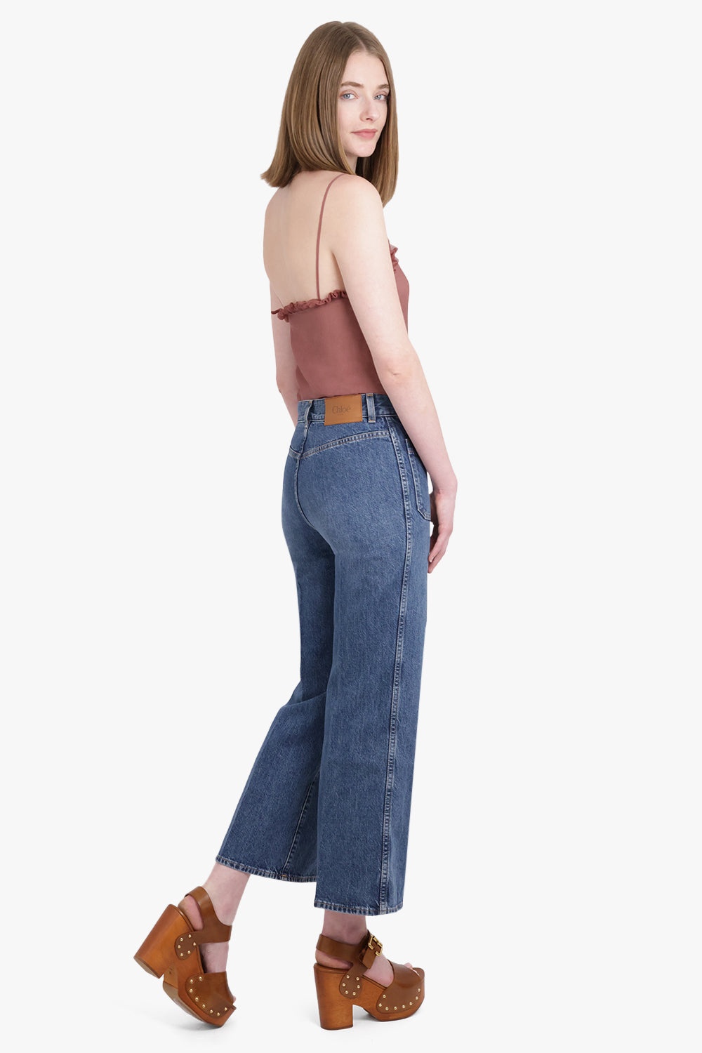 WIDE LEG DENIM JEAN | NIGHT BLUE - 3