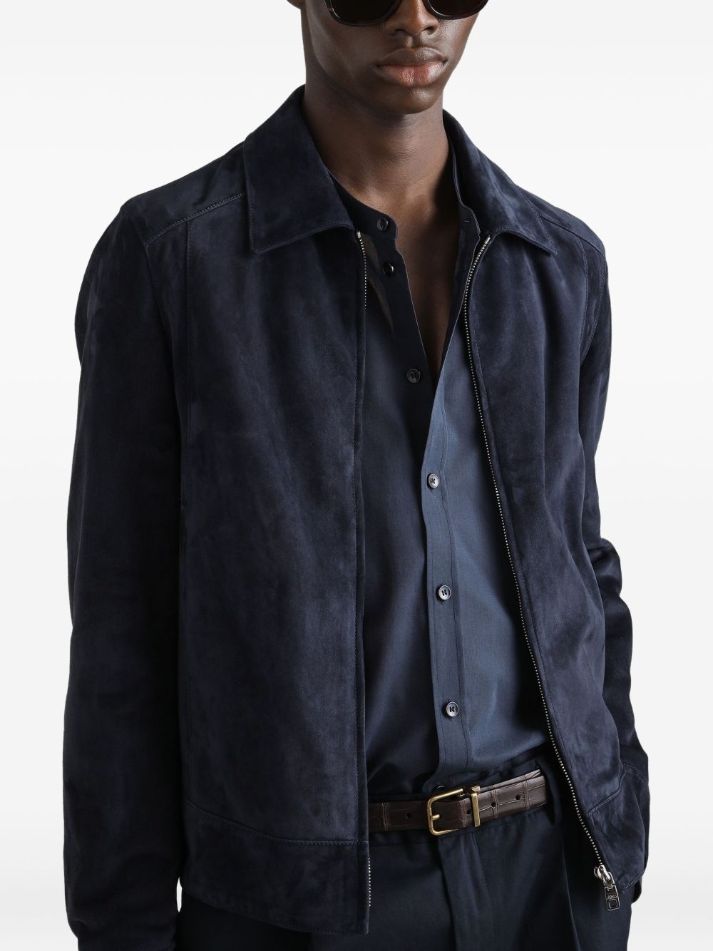 lamb-suede jacket - 4