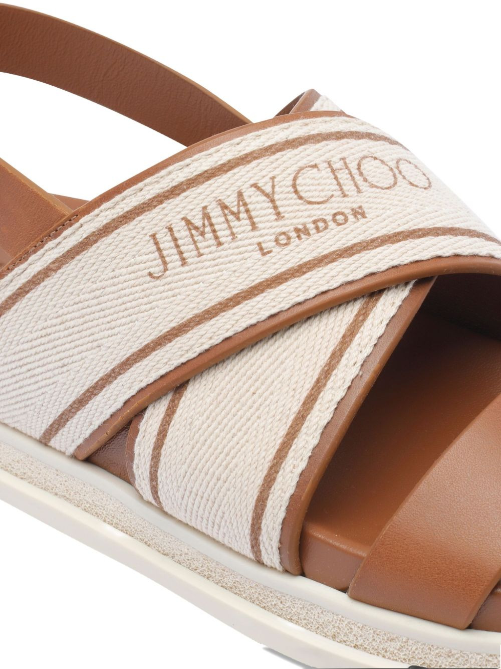 Jimmy Choo Sandals Leather Brown - 3