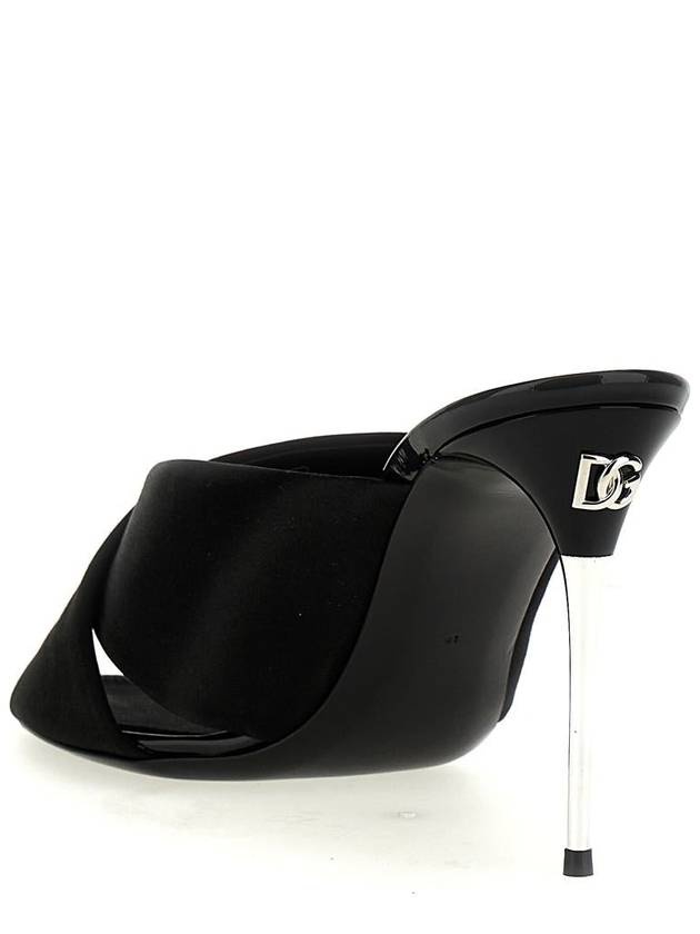 Dolce & Gabbana Cross Strap Stiletto Mule CR1738AV799