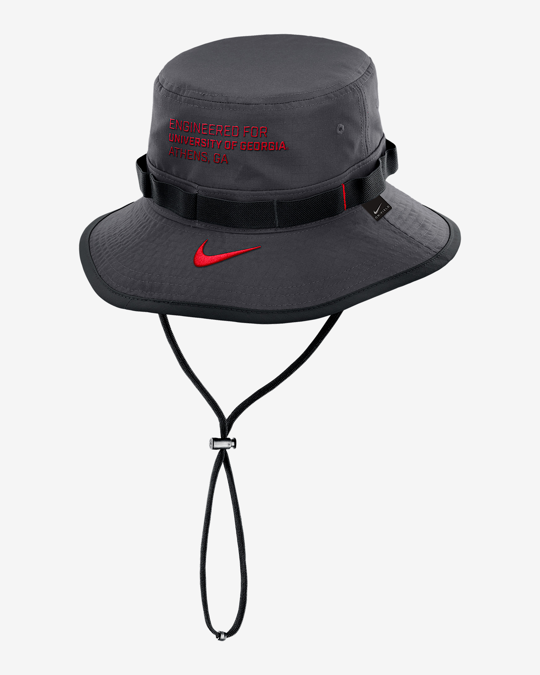 Georgia Sideline Apex Gameday Boonie Men's Nike Dri-FIT College Bucket Hat - 2