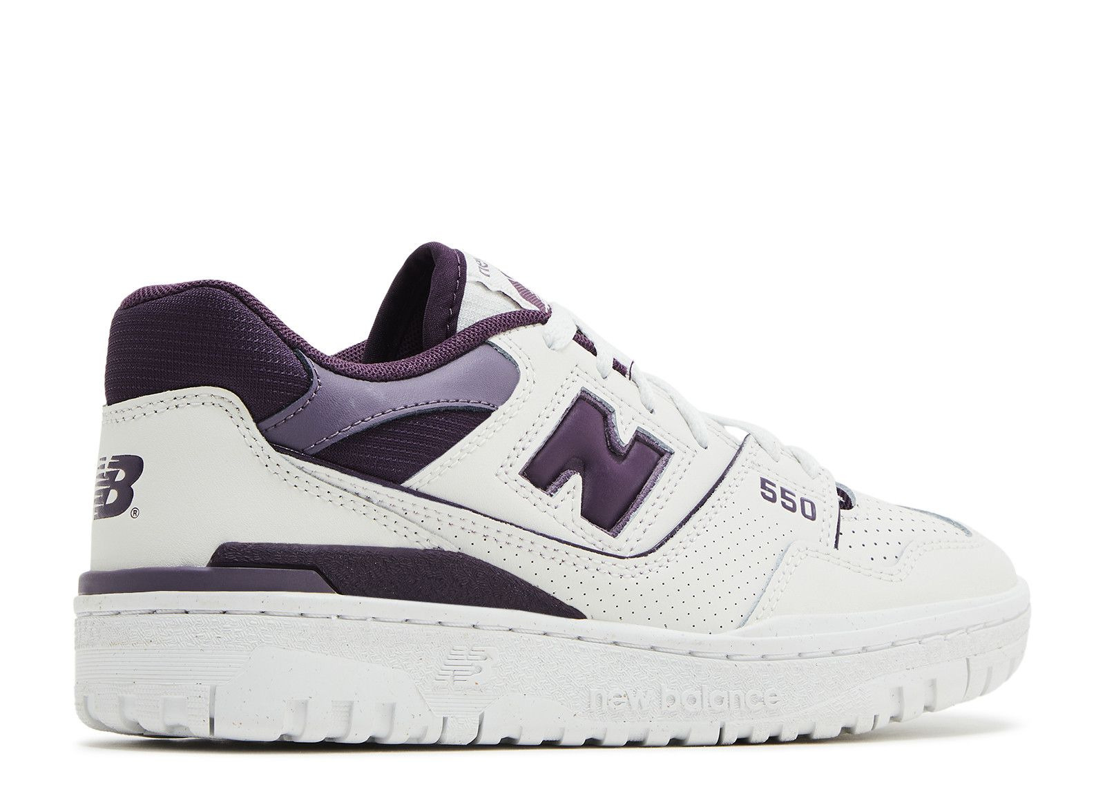 NEW BALANCE WMNS 550 'WHITE MIDNIGHT VIOLET' - 3