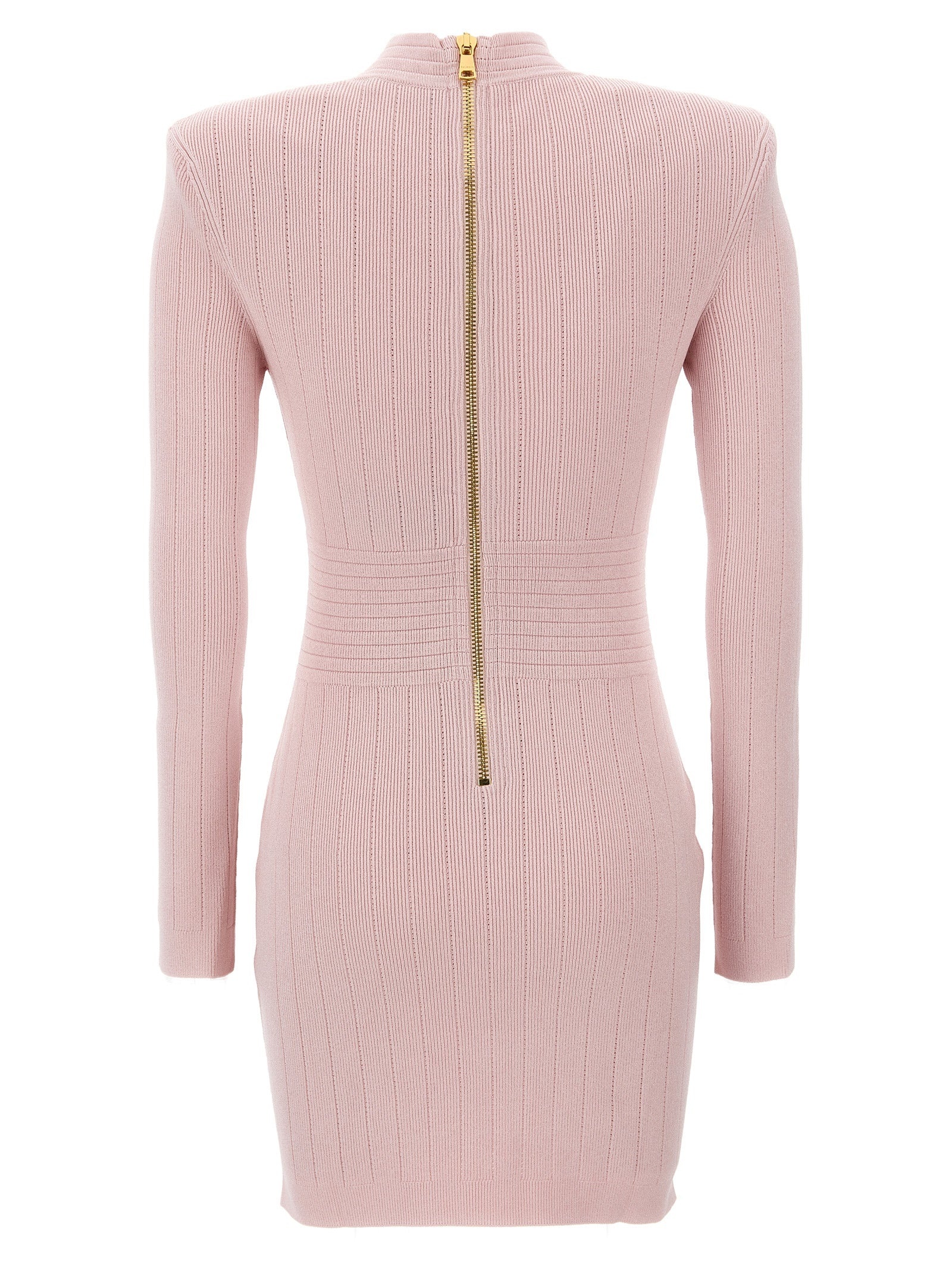 Balmain Logo Button Dress - 2