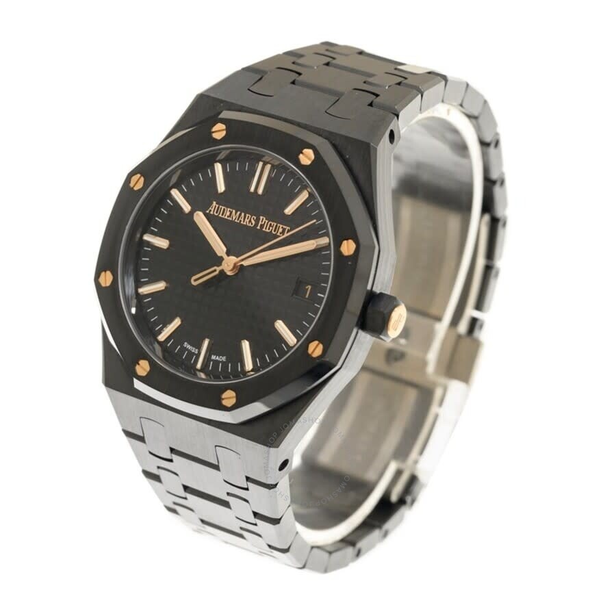 Audemars Piguet Royal Oak Automatic Black Dial Ladies Watch 77350CE.OO.1266CE.03 - 4