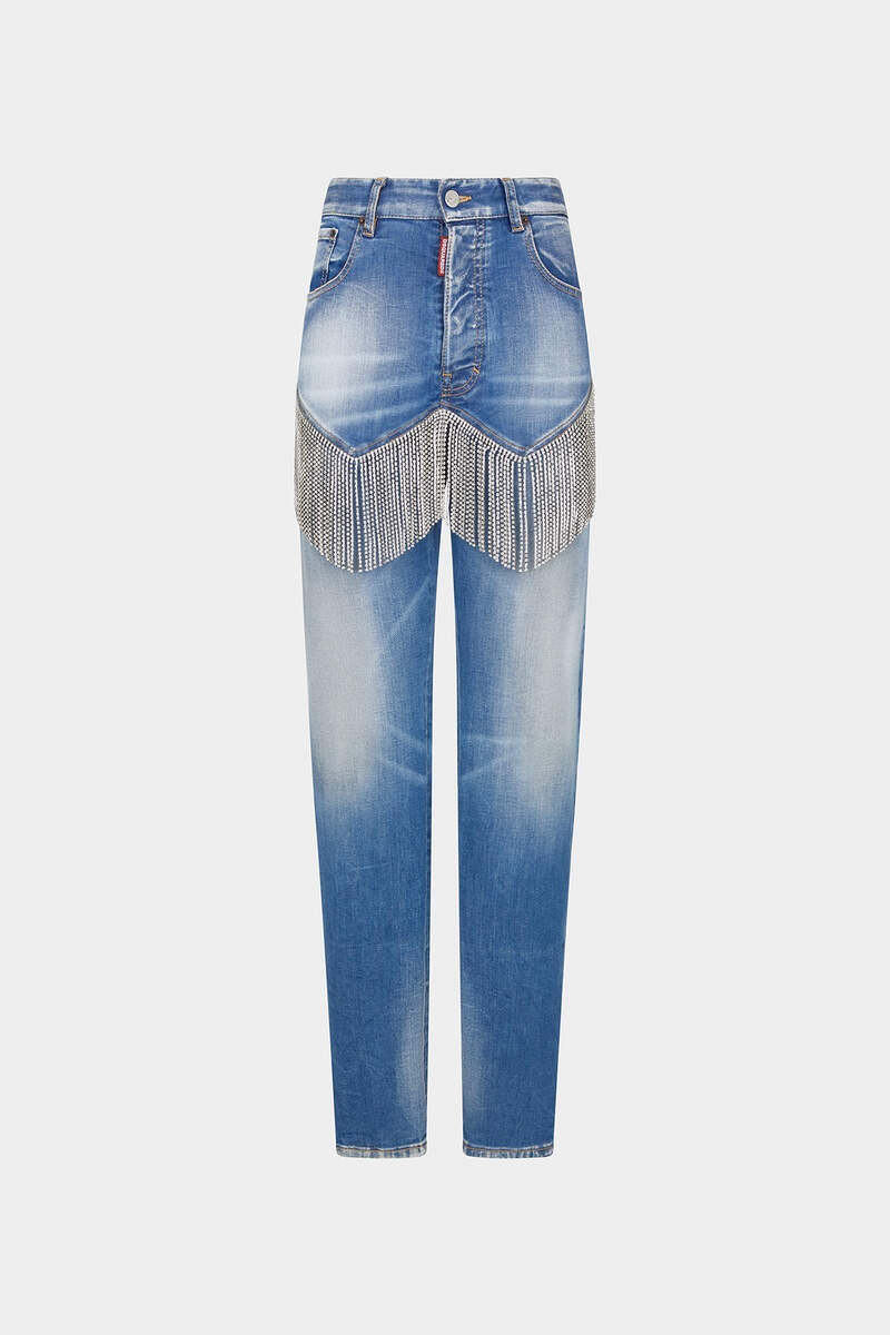 DSquared² - Women's 642 Straight Jeans - Blue - Denim - Jeans