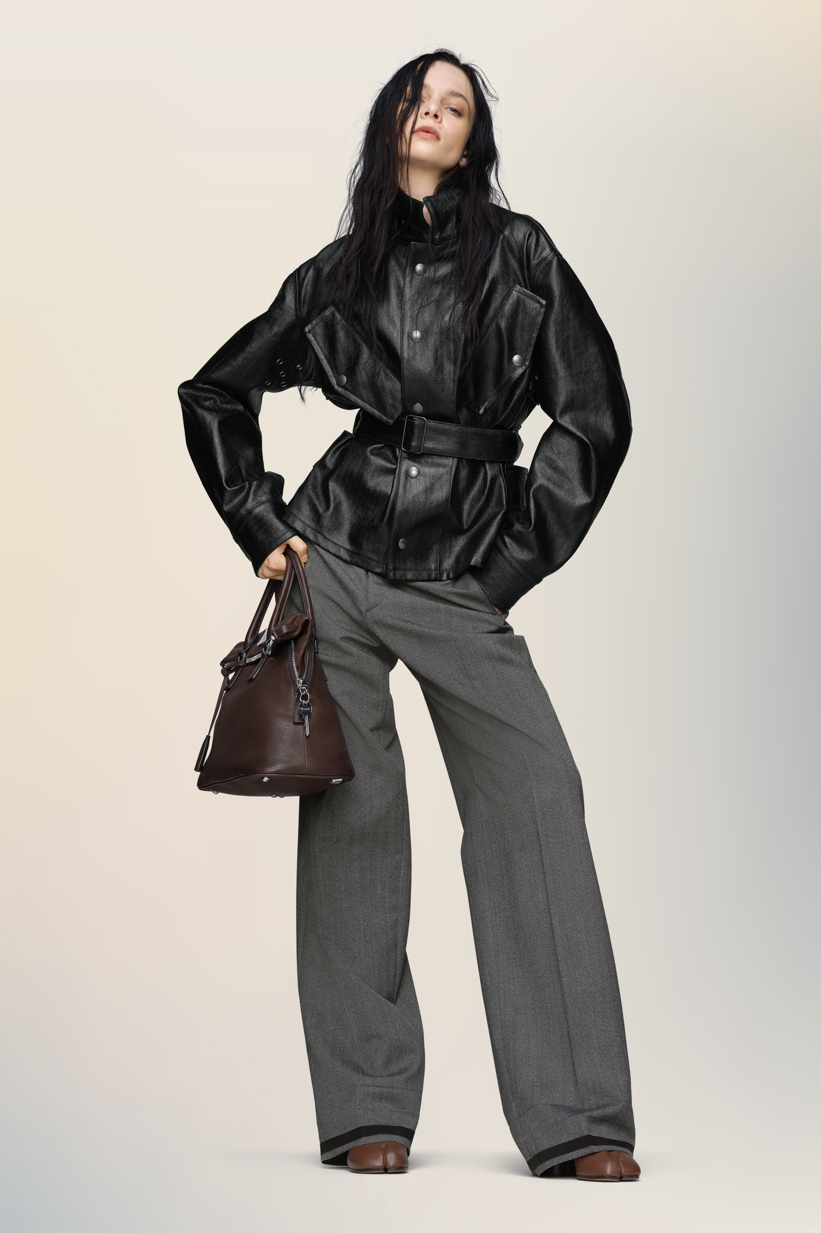 Belted jacket - 7