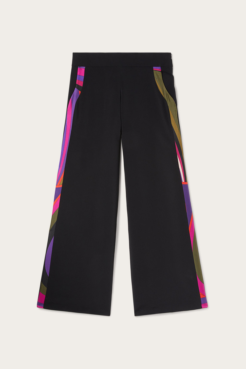 TROUSERS WITH PRINTED IRIDE DETAILS 1