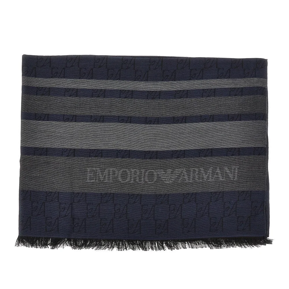 VISCOSE AND MODAL-BLEND SCARF - 1